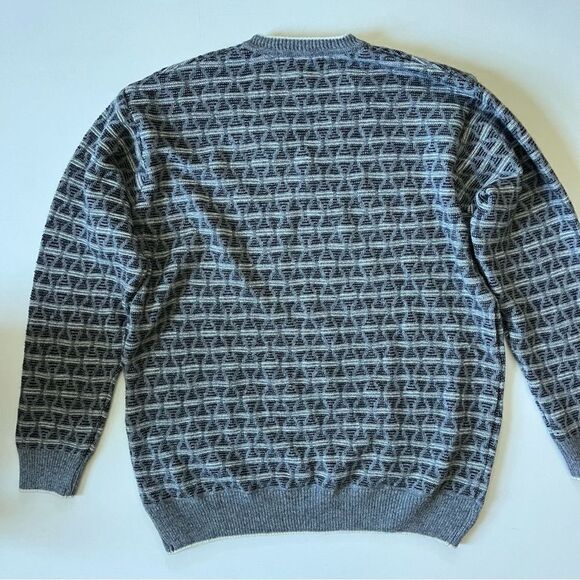 Monte Carlo NWT Lambswool Gray Sweater 44 - Picture 11 of 11